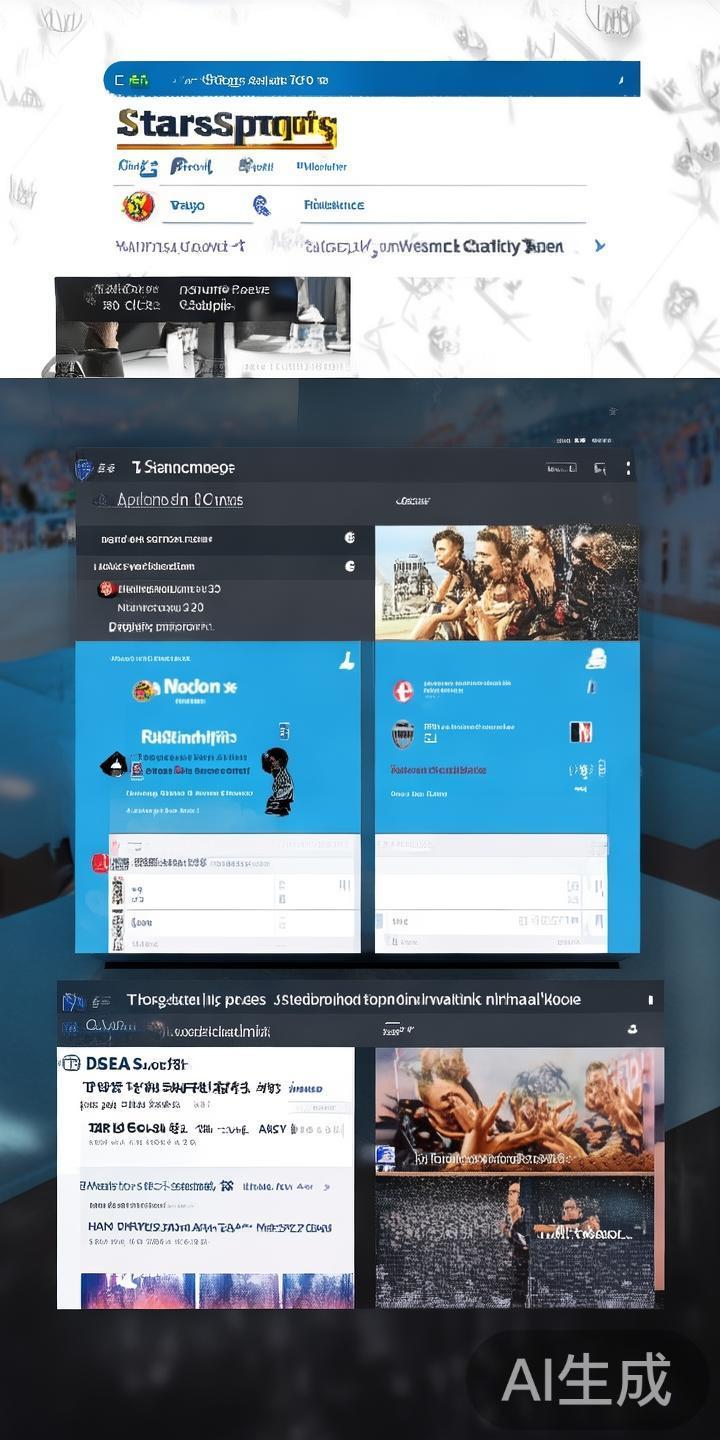 星空体育网官网:全面揭秘体育赛事信息与现场直播资源 以足球为例,星空体育网能及时提供欧洲五大联赛、国际